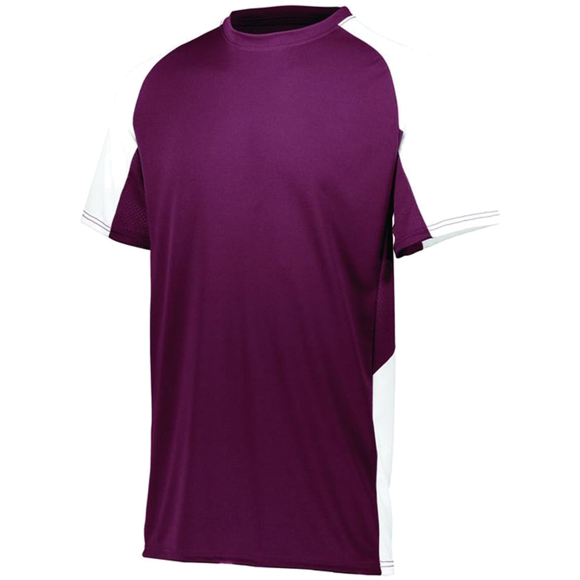 Maroon/White