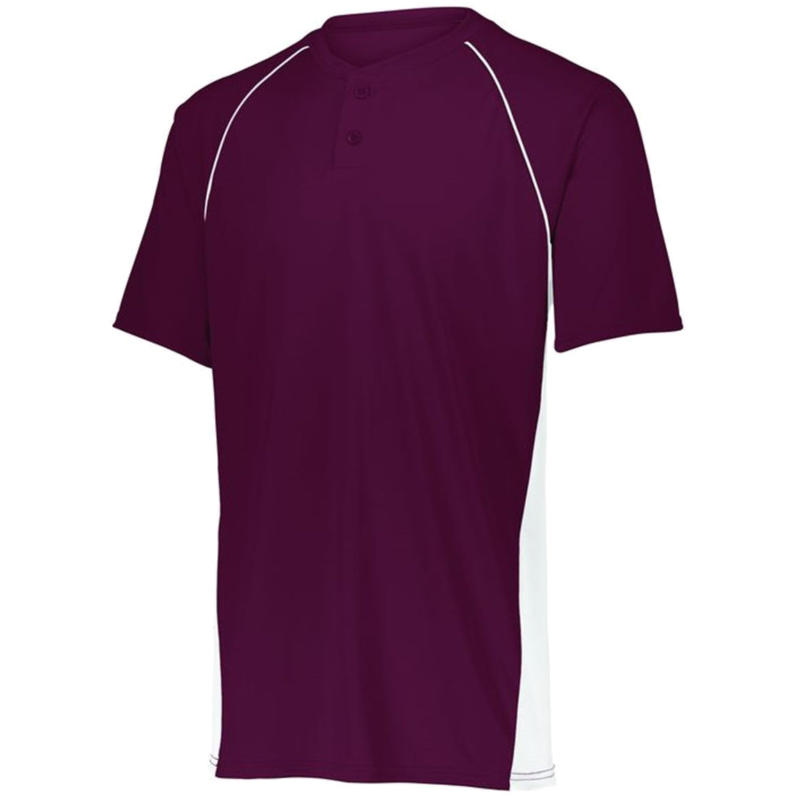 Maroon/White