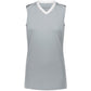 Silver/White