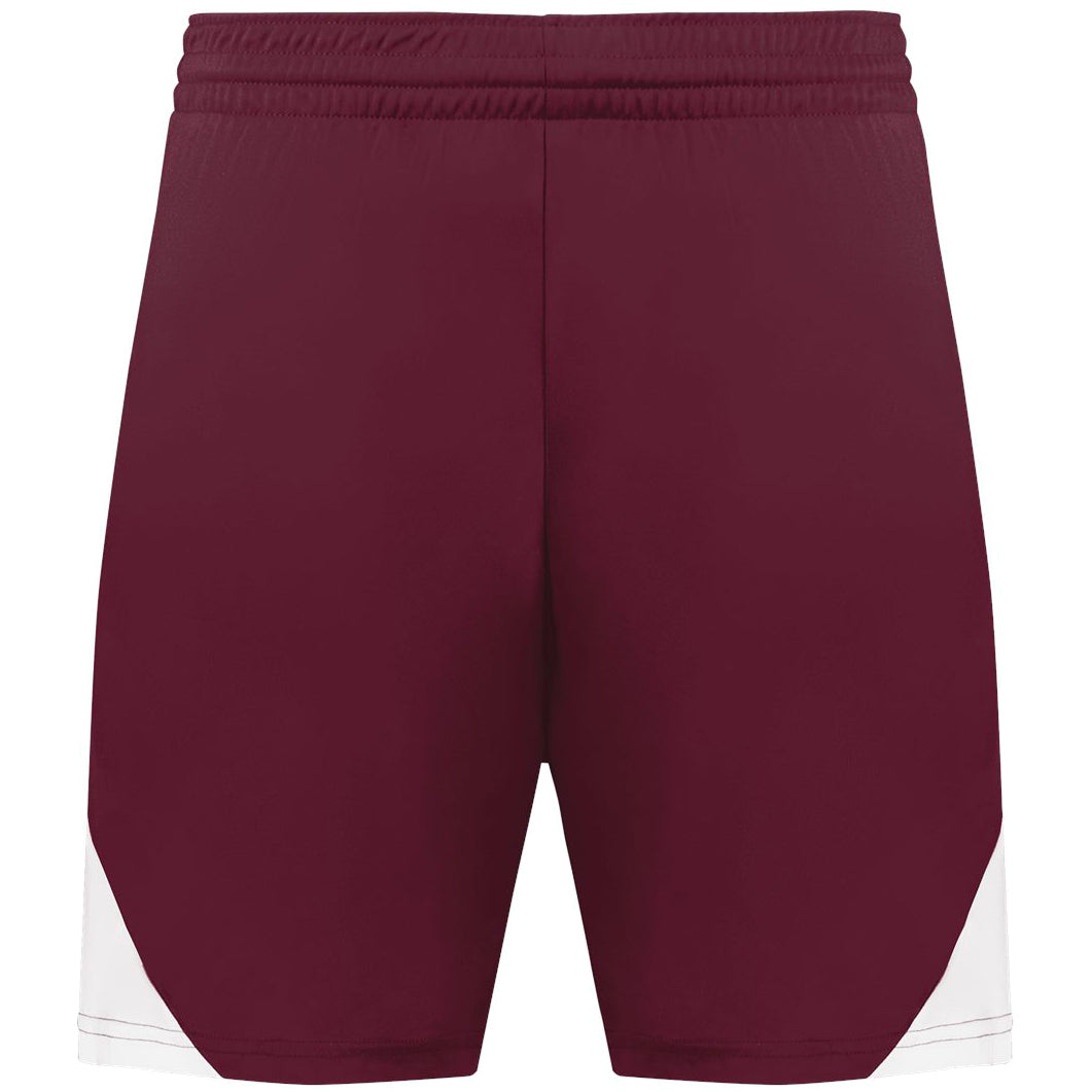 Maroon/White