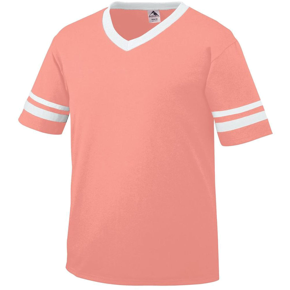 Coral/White