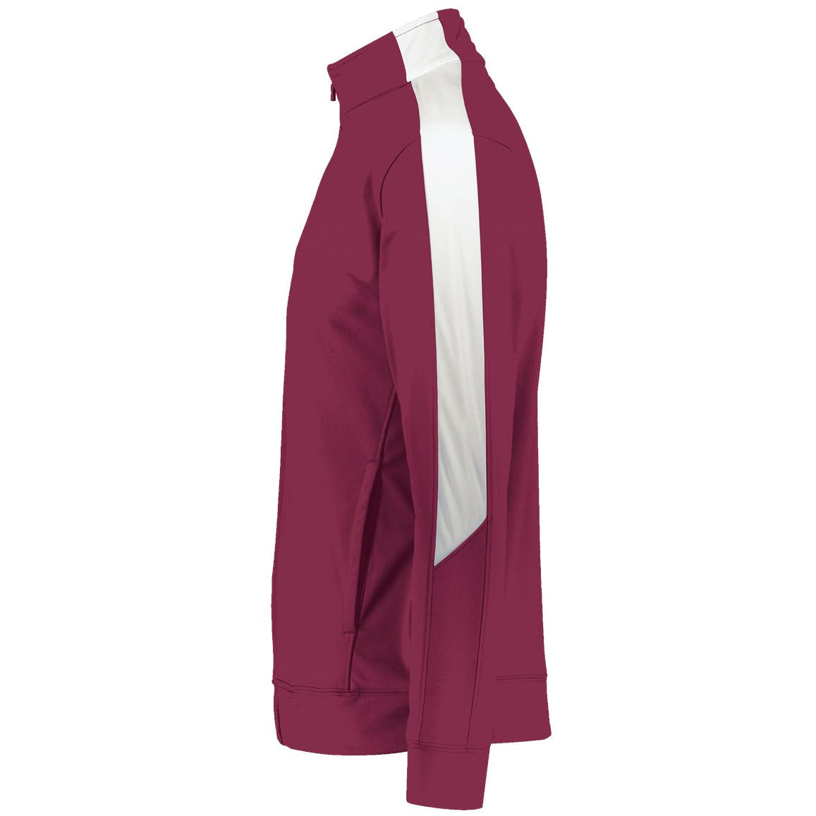 Maroon/White