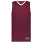 Maroon/White