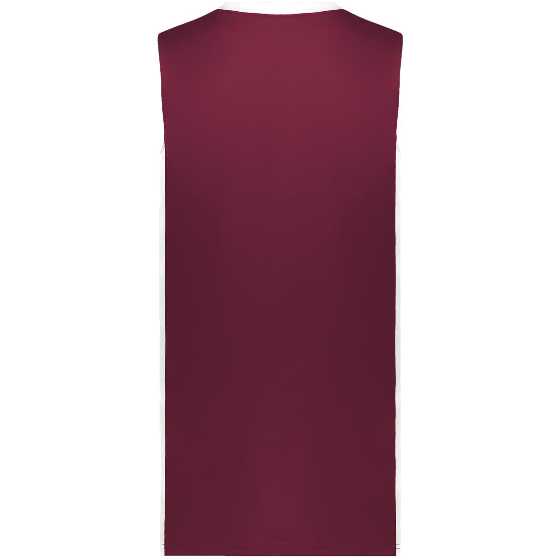 Maroon/White