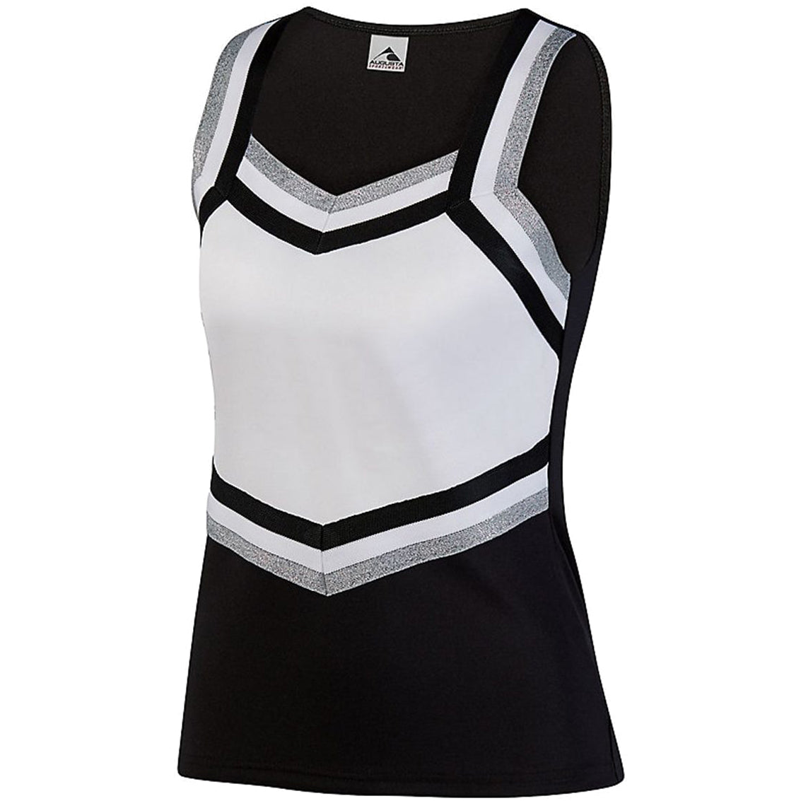 Black/White/Metallic Silver