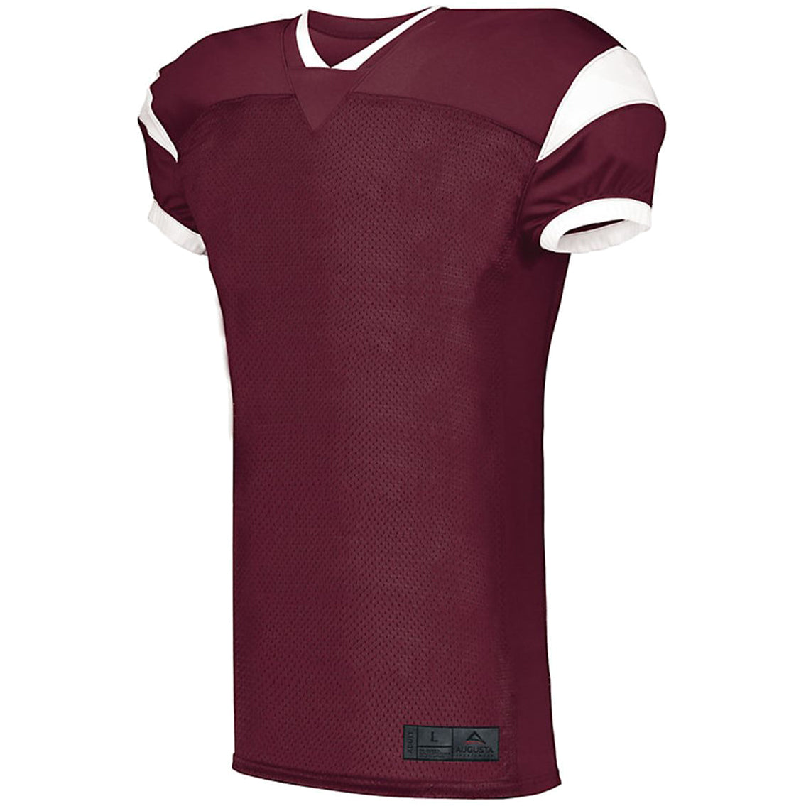 Maroon/White