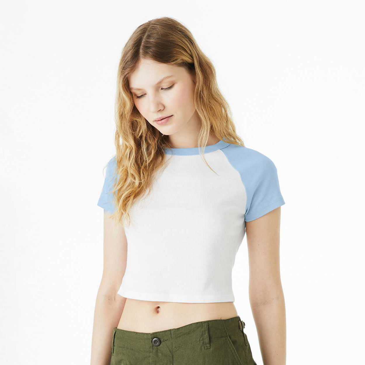 White/Baby Blue