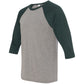 Grey/Emerald Triblend