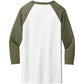 White/Heather Olive