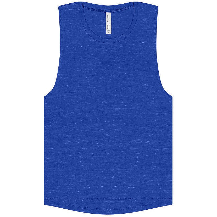 W Flowy Scoop Muscle Tank - Marbled
