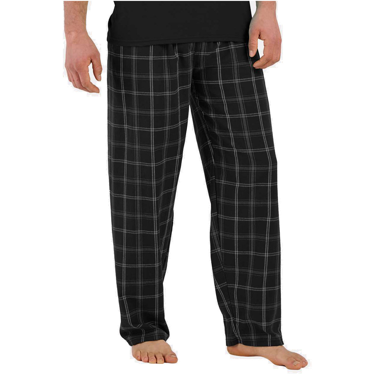Varsity Black Oxford Plaid