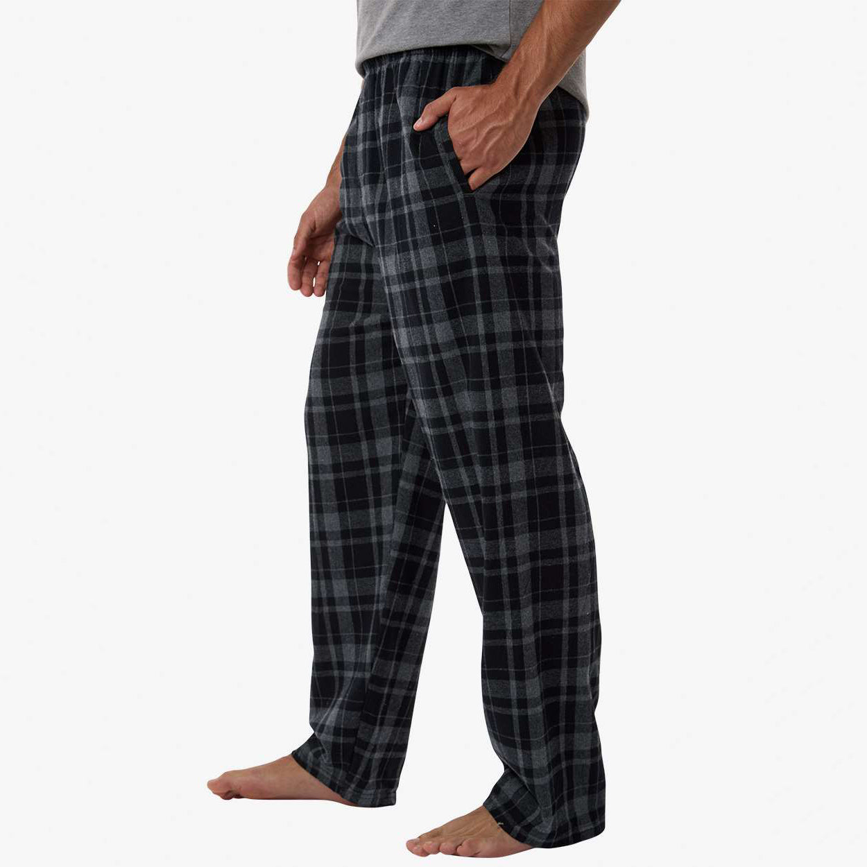 Black Jordan Plaid