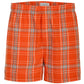 Burnt Orange Kingston Plaid