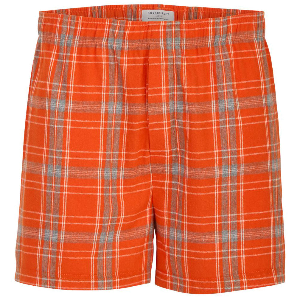 Burnt Orange Kingston Plaid