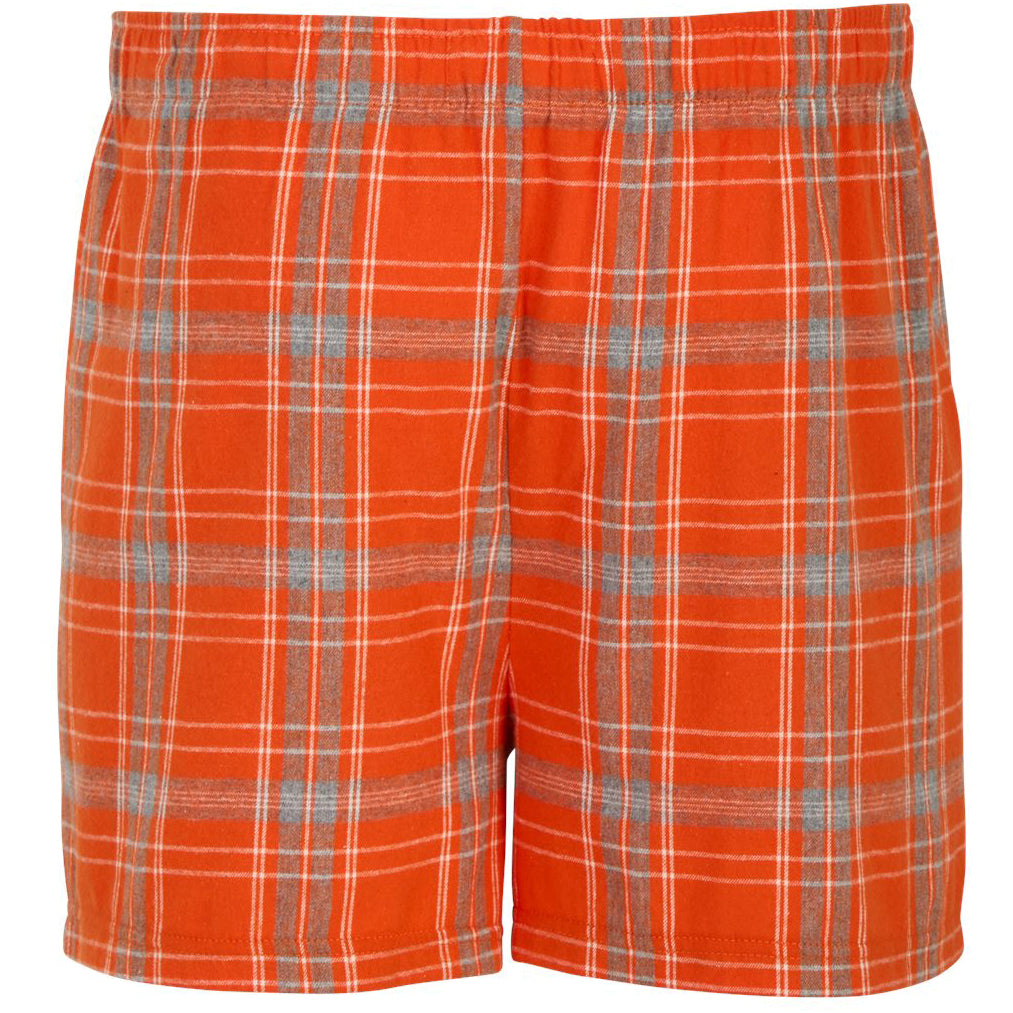 Burnt Orange Kingston Plaid