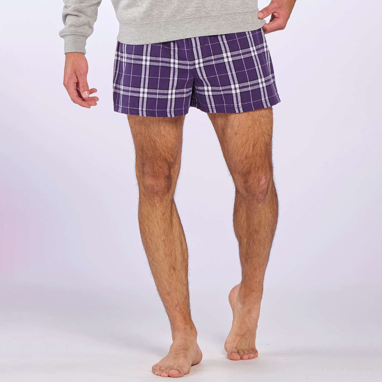 Purple/White Plaid