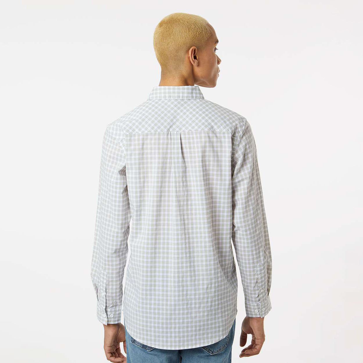 Grey/White Gingham
