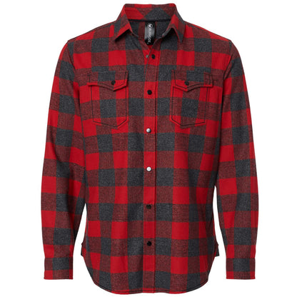 Red/Heather Black