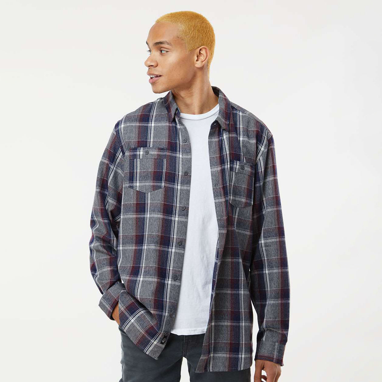 Heather Grey/Navy