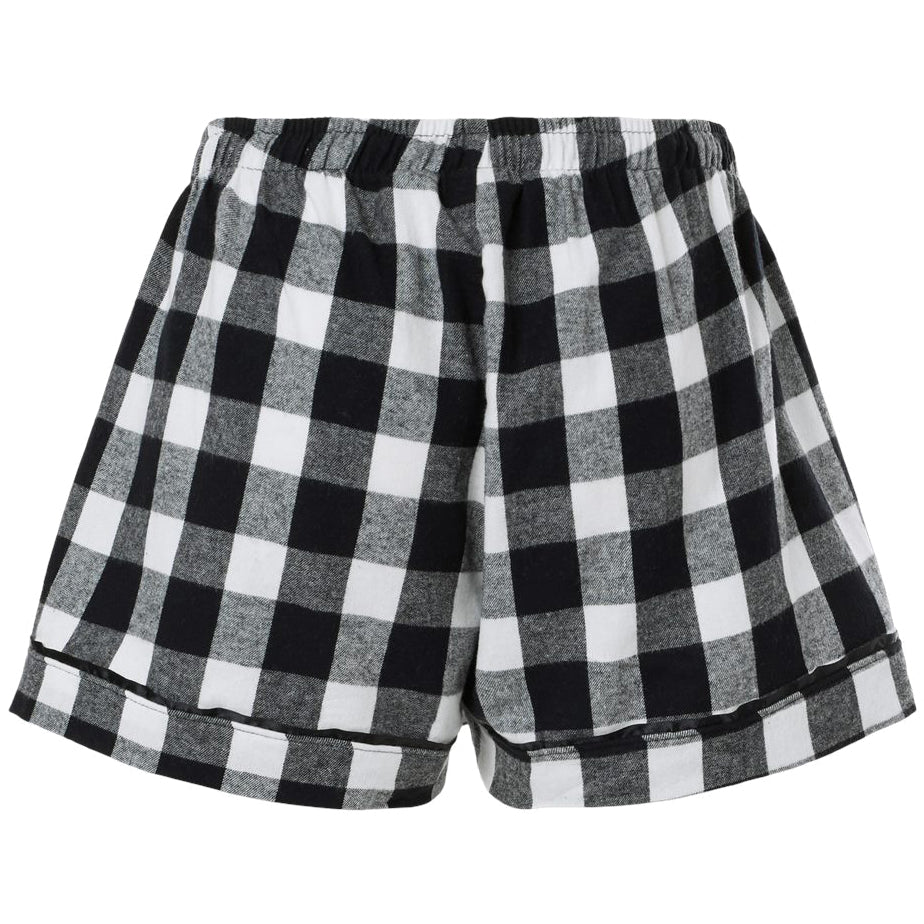 Black/White Buffalo Plaid