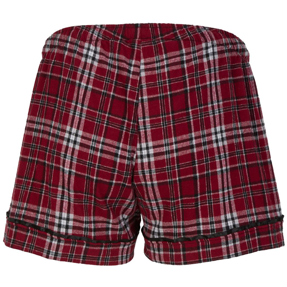 Garnet/Black Plaid