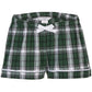 W Flannel Shorts