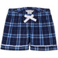 W Flannel Shorts