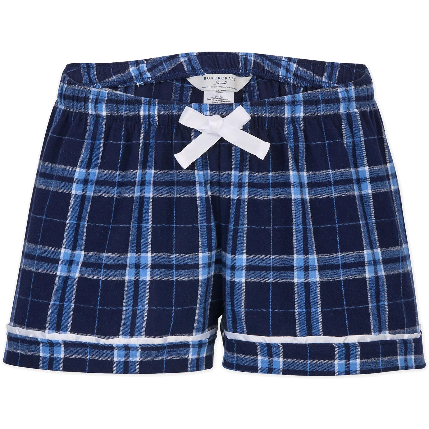 W Flannel Shorts