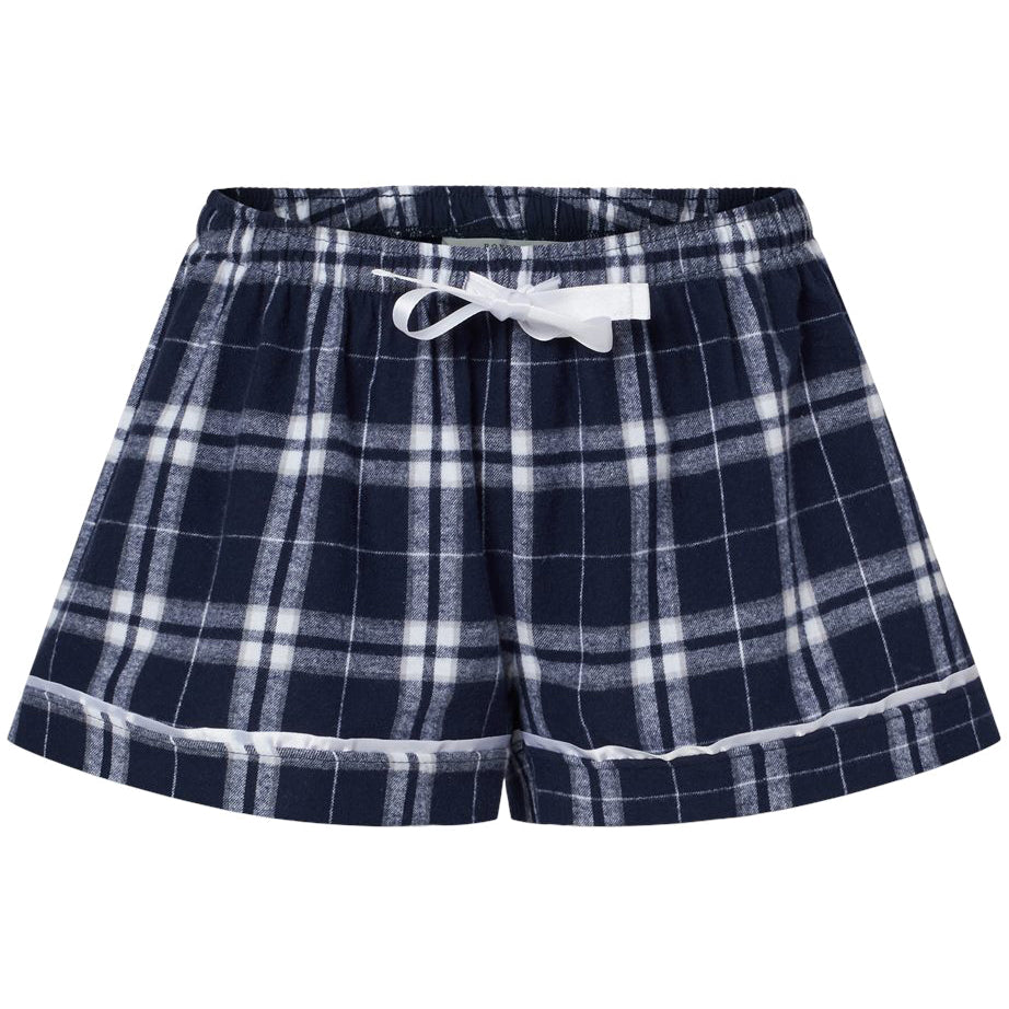 Navy/Silver Plaid