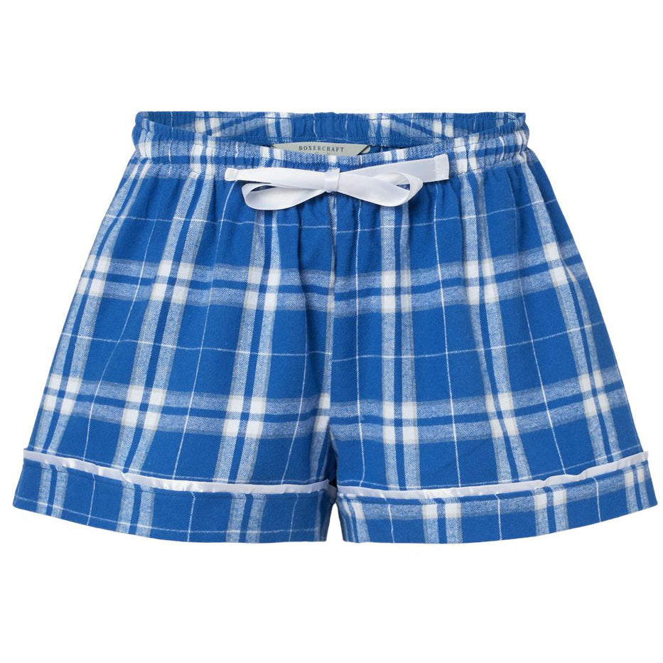 Royal/Silver Plaid