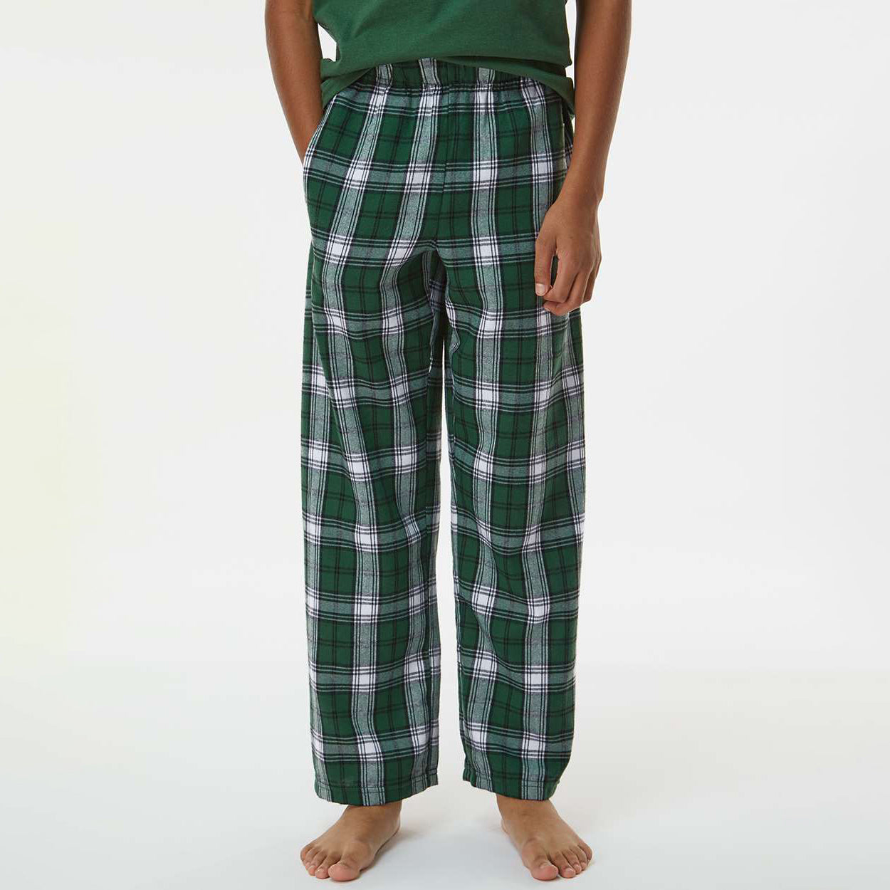Green/White Plaid