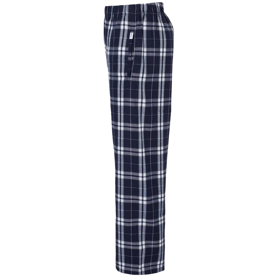 Navy/Silver Plaid