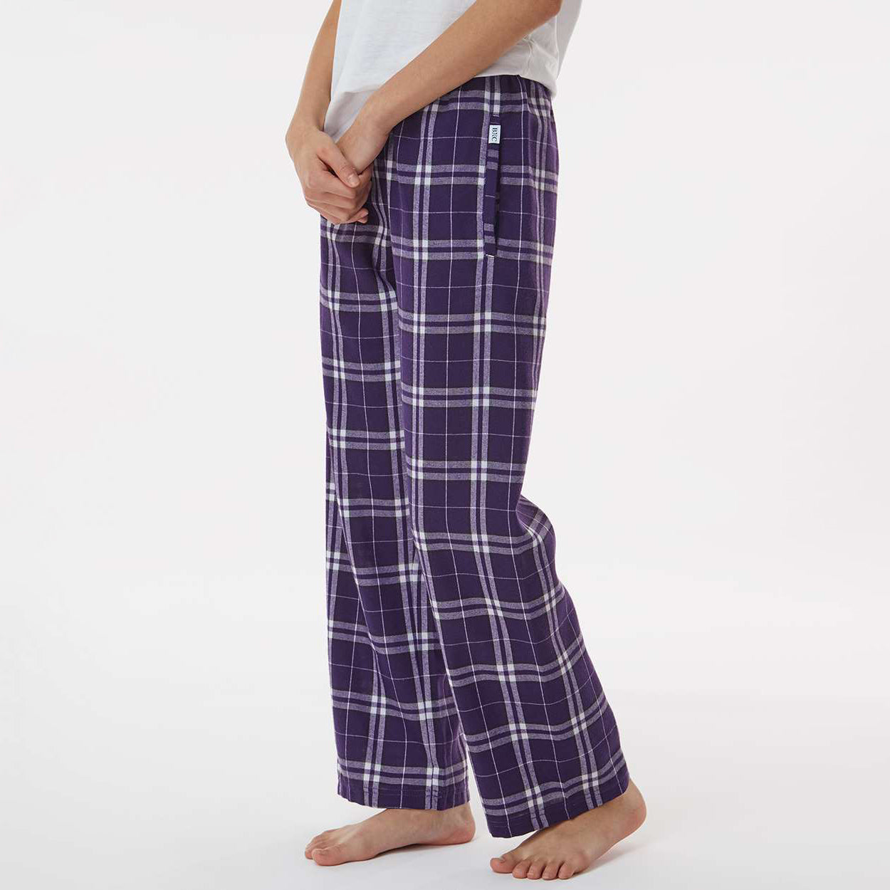 Purple/White Plaid