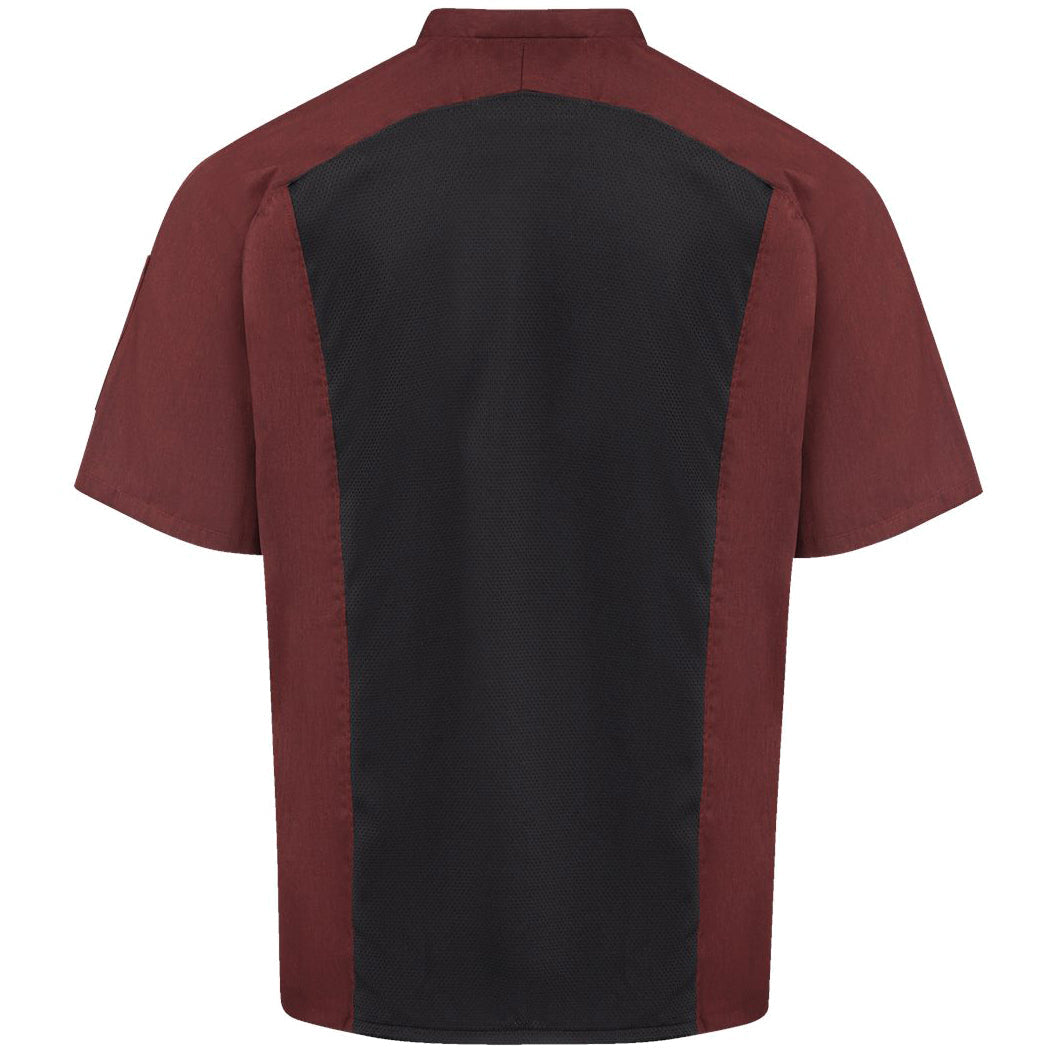 Merlot Heather/Black Mesh