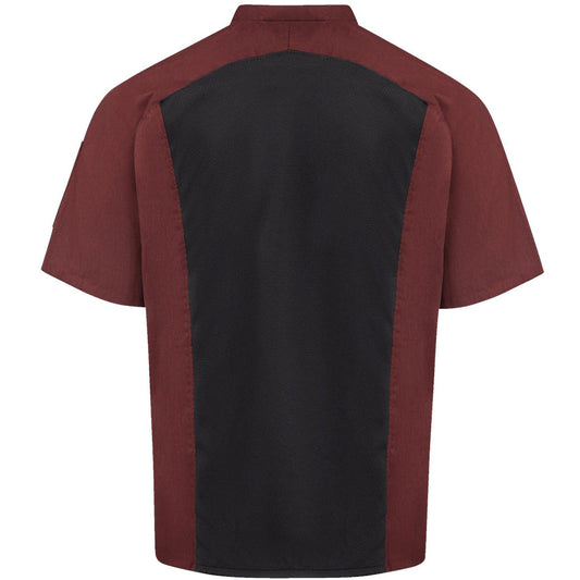 Merlot Heather/Black Mesh