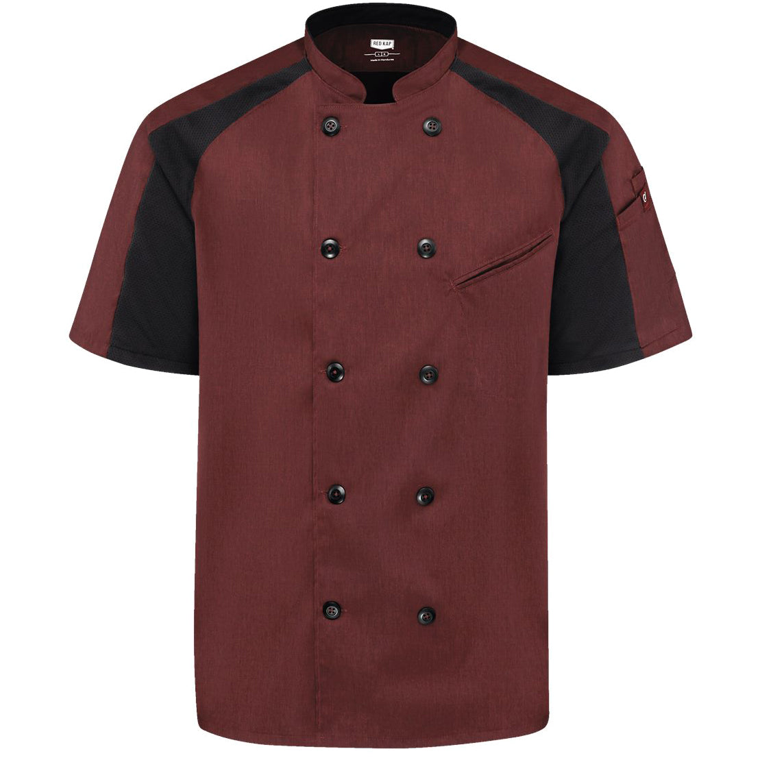 Merlot Heather/Black Mesh