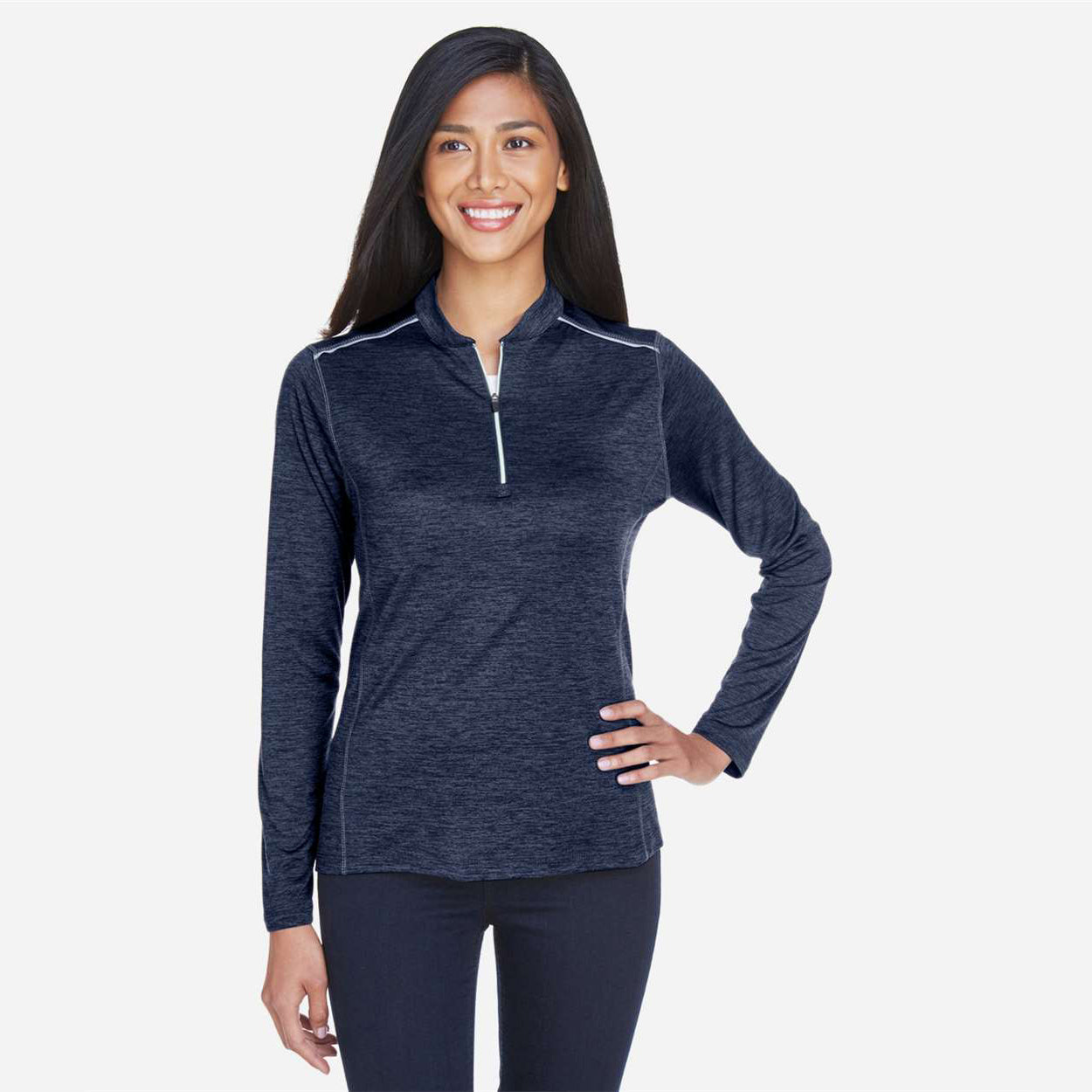 Classic Navy Heather/Carbon