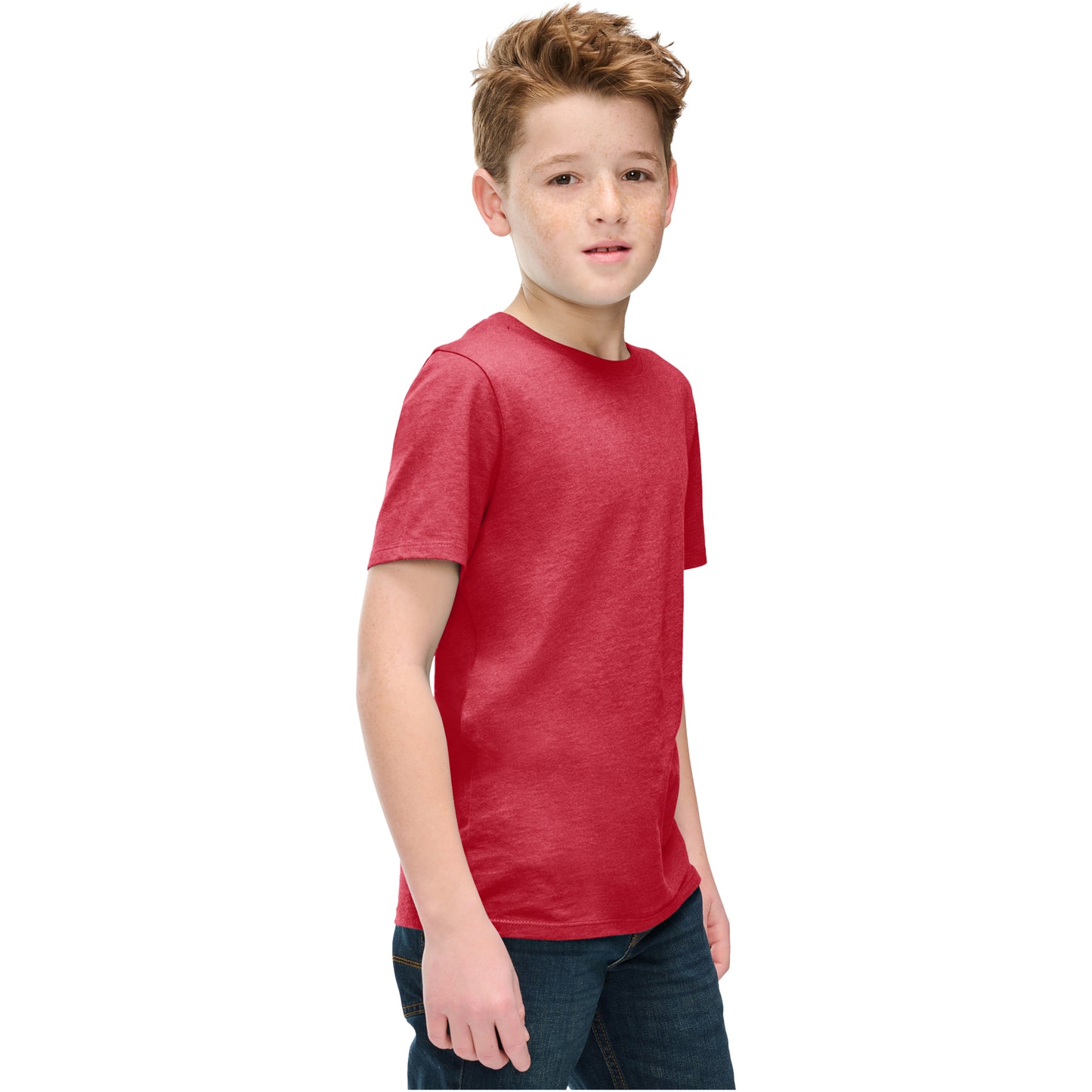 Heathered Red