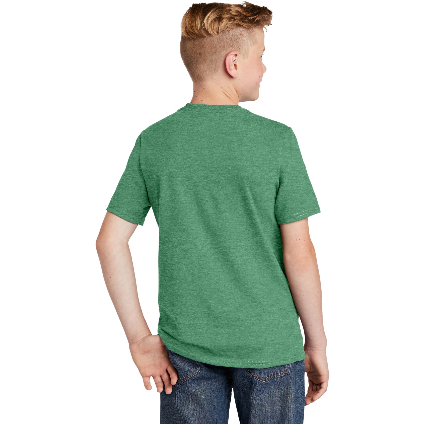 Heathered Kelly Green