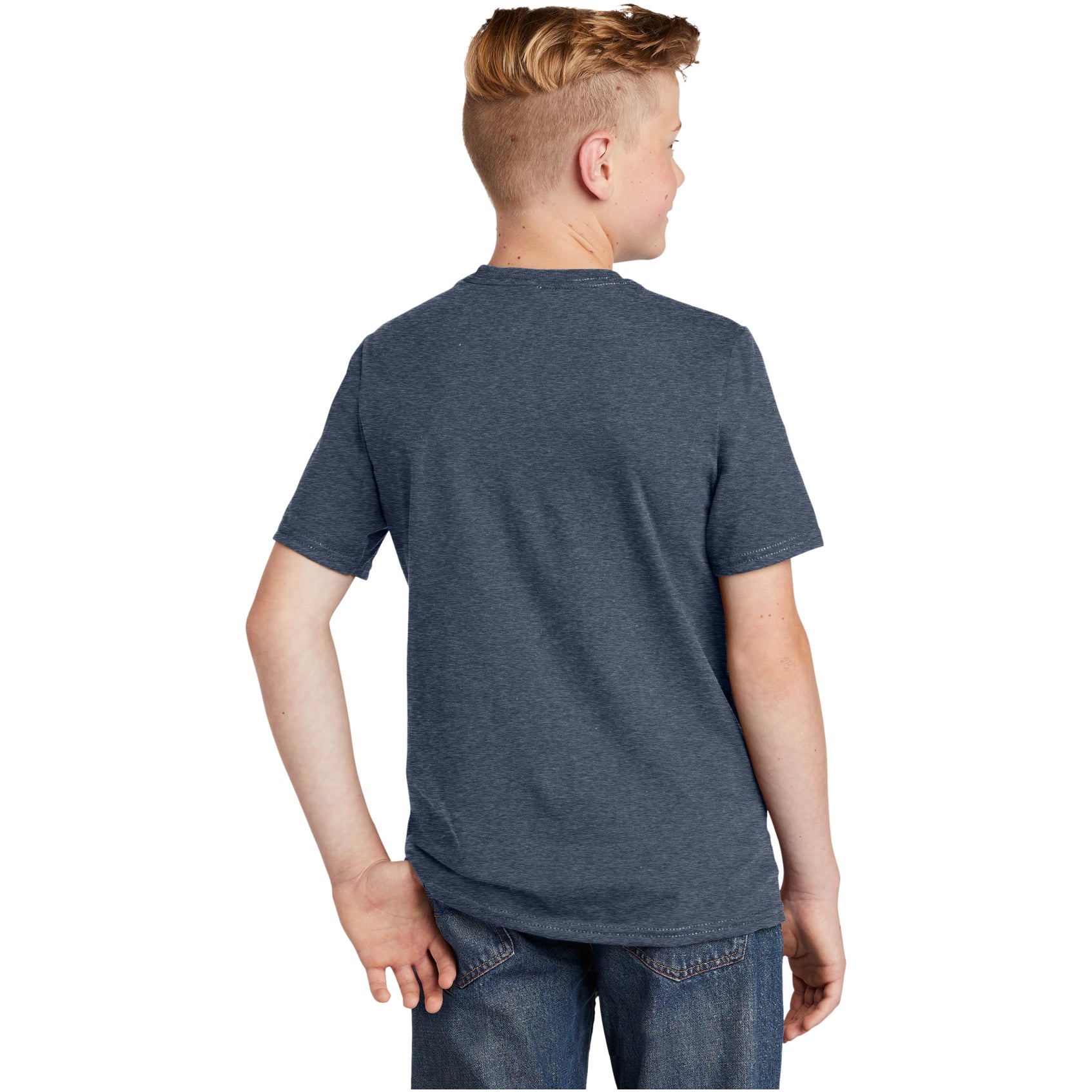 Heathered Navy