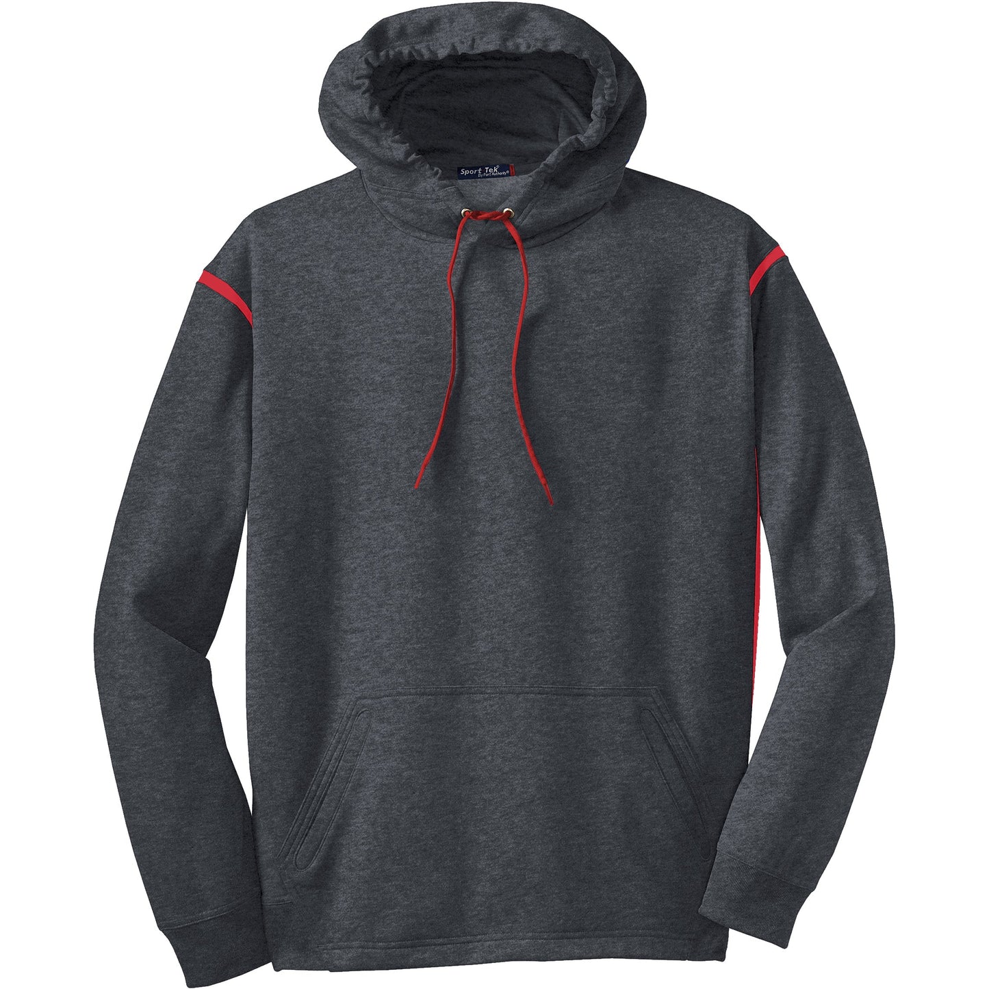 Graphite Heather/True Red