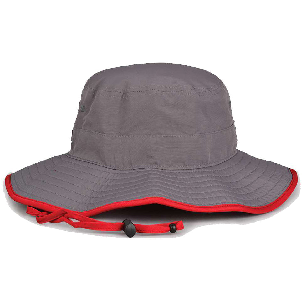 Dark Grey/Red