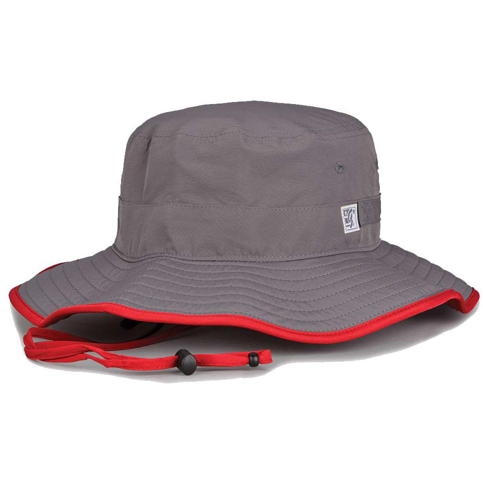 Dark Grey/Red
