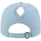 Light Blue/White Polka Dots