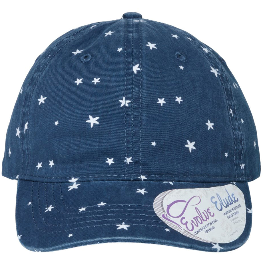 Navy/White Stars