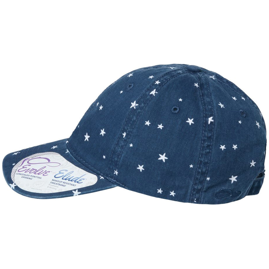 Navy/White Stars