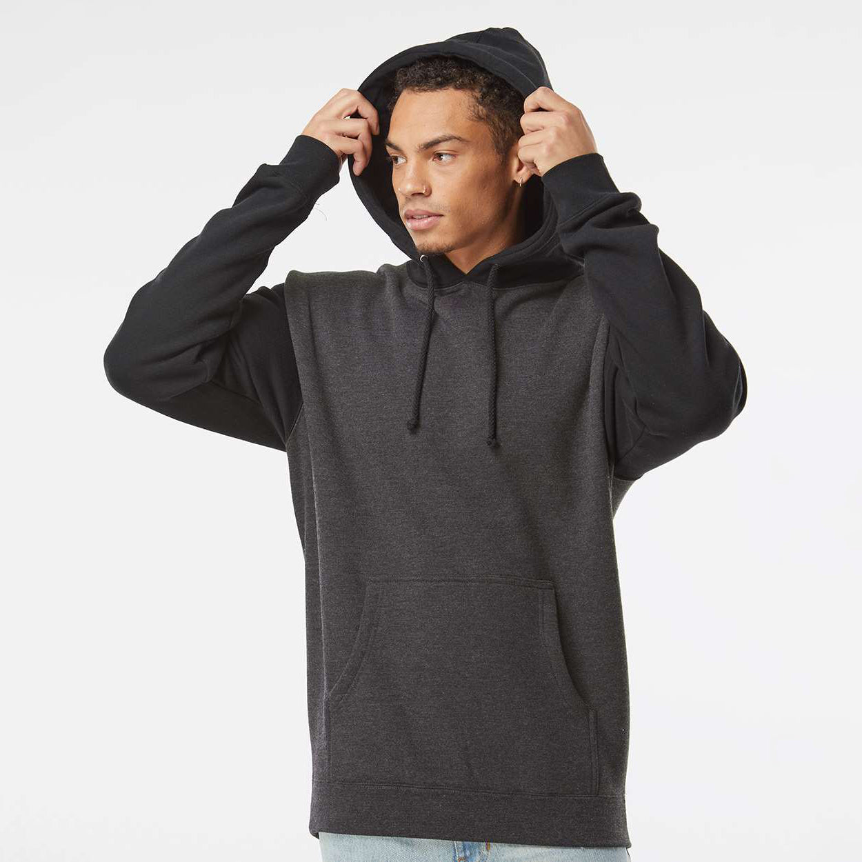 Charcoal Heather/Black