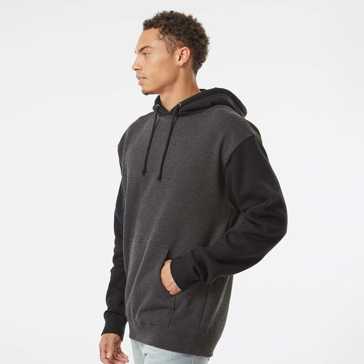 Charcoal Heather/Black