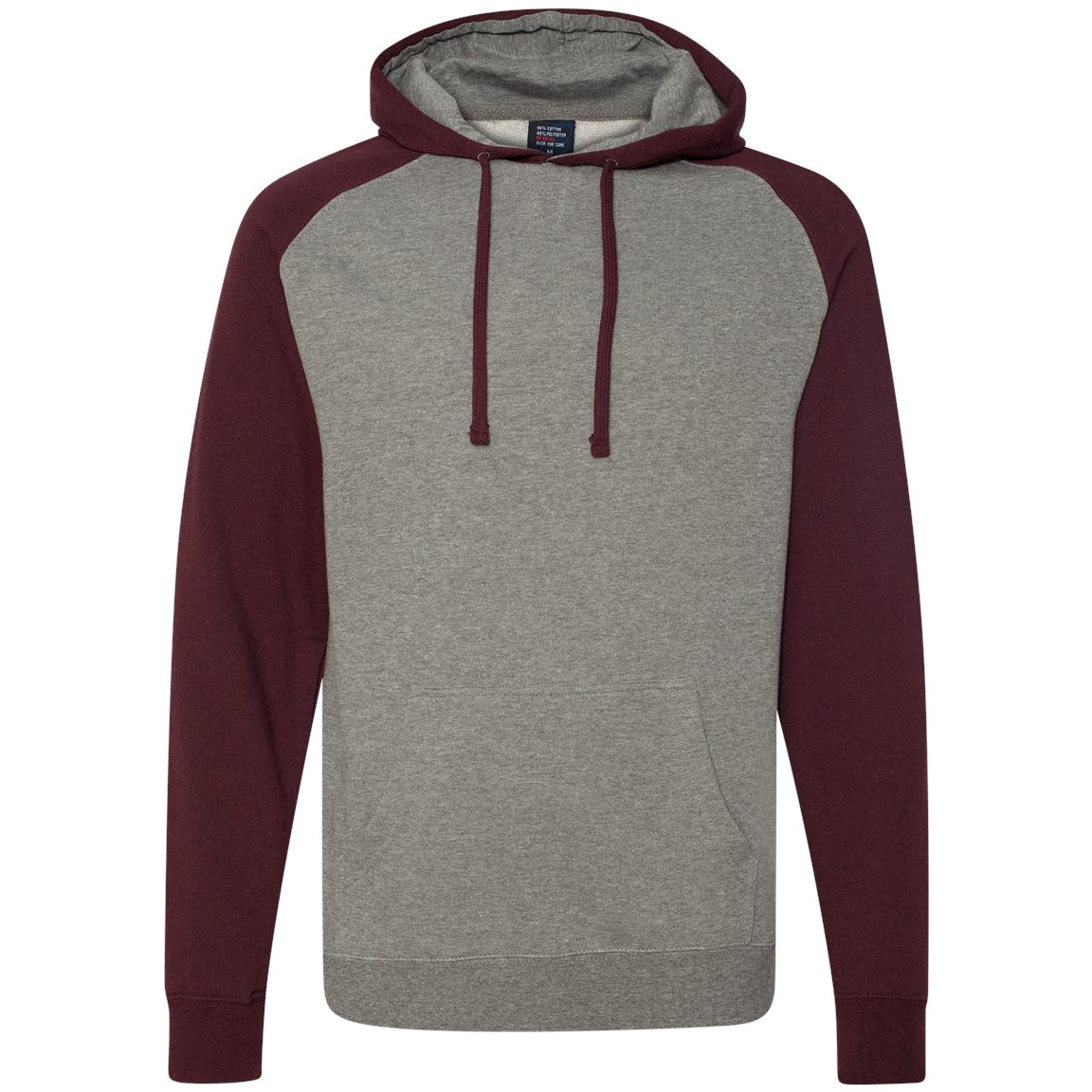Gunmetal Hthr/Burgundy Hthr