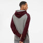 Gunmetal Hthr/Burgundy Hthr